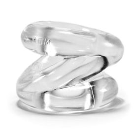 Z Balls Z-Shaped Cockring Ballstretcher Clear